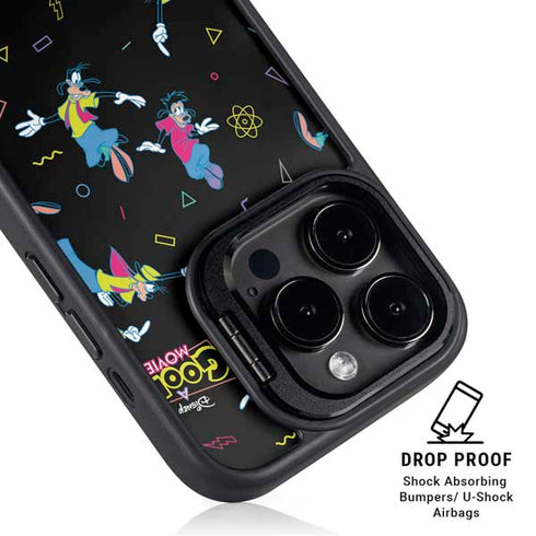 Disney Goofy Movie Pattern iPhone 14 Pro Kickstand Case